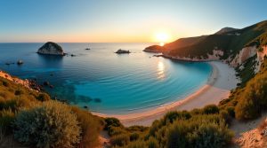 Anse de Ricinitu en Corse
