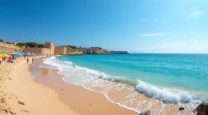 Plage Saint-François à Ajaccio