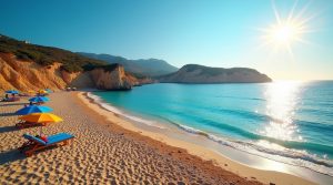 Plage d Arbitru en Corse