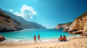 Plage d’Argentella en Corse