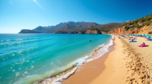 Plage d Isolella en Corse