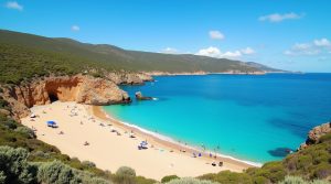 Plage d Orcino en Corse