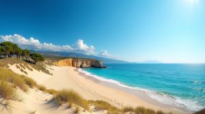 Plage de Balistra en Corse