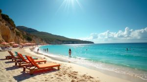 Plage de Bodri en Corse