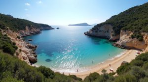 Plage de Caruchettu en Corse