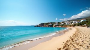 Plage de Davia en Corse