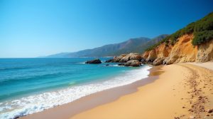Plage de Farinole en Corse