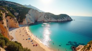 Plage de Fazzio en Corse