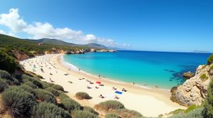 Plage de Grosso en Corse