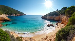 Plage de Paragan en Corse