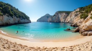 Plage de Pero à Piana