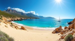 Plage de Punta d’Arasu en Corse