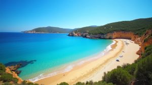 Plage de Rondinara en Corse