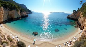 Plage de Santana en Corse
