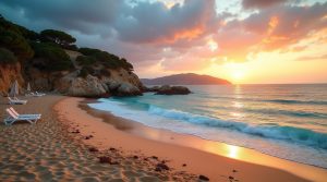 Plage de Stagnoli en Corse