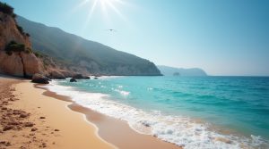 Plage de Testa en Corse
