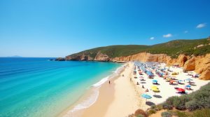 Plage de Tettola en Corse