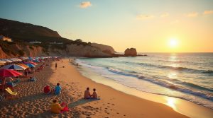Plage de Tiuccia en Corse
