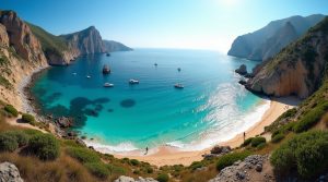 Plage de Tuara à Girolata
