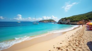 Plage de Vigliola en Corse