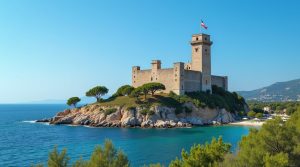 tour de Punta d’Arcu à Borgo