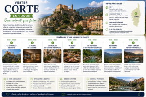 Visiter Corte en 1 jour